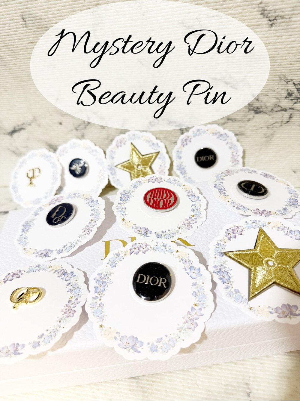 Mystery Dior Beauty Pin (1 Pin)
